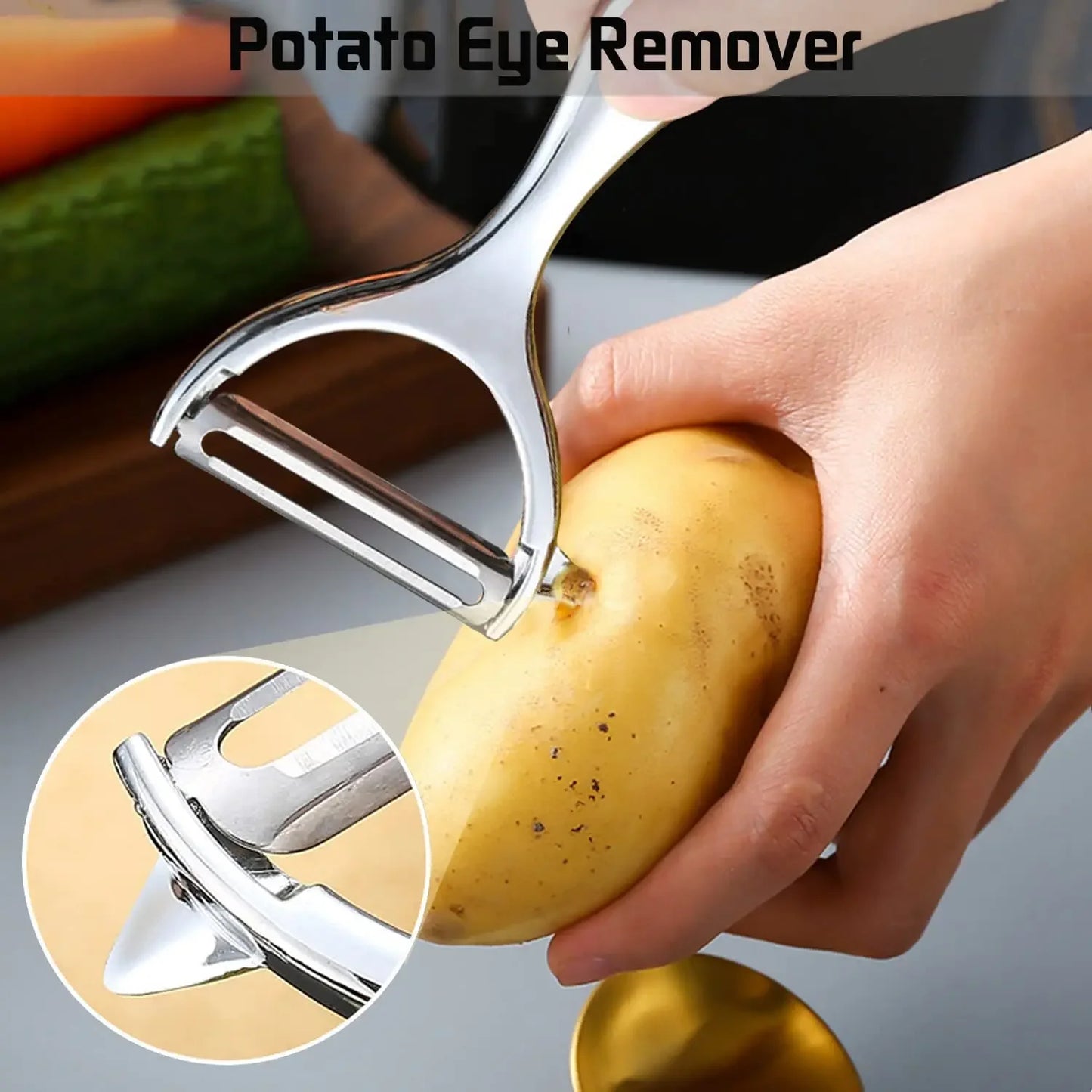 Zinc Alloy Vegetable & Fruit Peeler Set