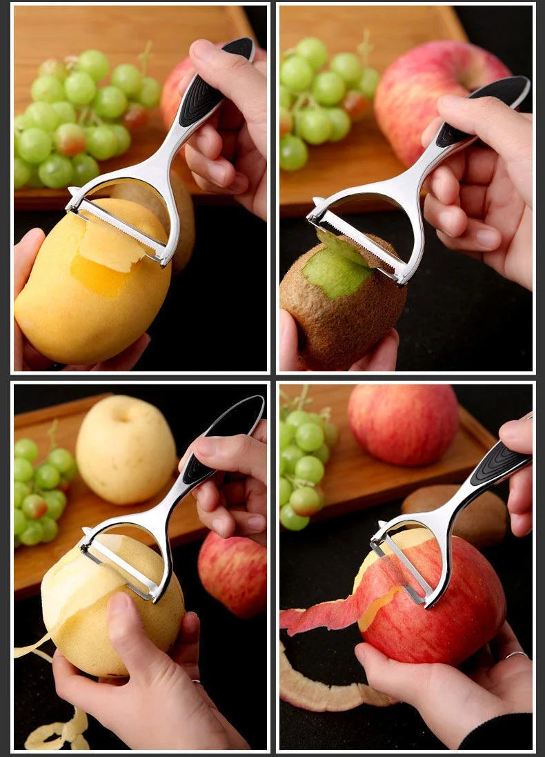 Zinc Alloy Vegetable & Fruit Peeler Set